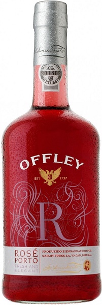 Вино ликерное Портвейн Оффли Порто Розе (Offley) розовое сладкое 0,75л Крепость 19,5%