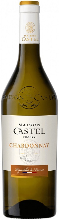Вино Мезон Кастель Шардоне (Maison Castel Chardonnay) белое сухое 0,75л Крепость 12,5%