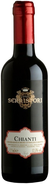 Вино Конти Серристори Кьянти (Conti Serristori) красное сухое 375мл Крепость 13%