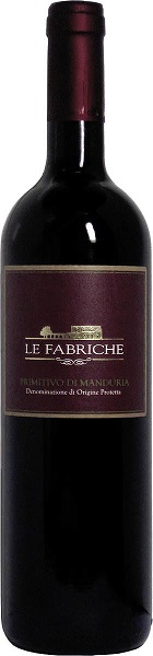 Вино Ле Фабрике Примитиво ди Мандурия (Le Fabriche) красное сухое 0,75л Крепость 14,5%