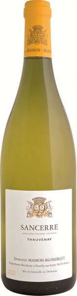 Вино Домен Массон-Блонделе Сансер Товенэ Блан (Domaine Masson-Blondelet) белое сухое 0,75л 13%