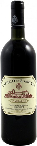 Вино Кастелло деи Рамполла Саммарко (Castello dei Rampolla) красное сухое 0,75л Крепость 14%