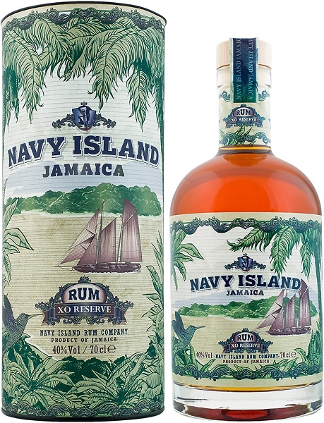Ром Нэйви Айленд Резерв (Rum Navy Island Reserve) XO 0,7л Крепость 40% в подарочной коробке