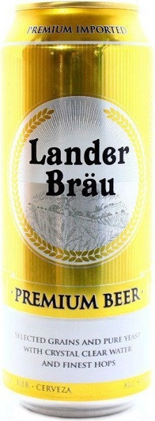 Пиво Ландер Брой Премиум Пилснер (Lander Brau Premium Pilsner) светлое 0,5л Крепость 4,9%