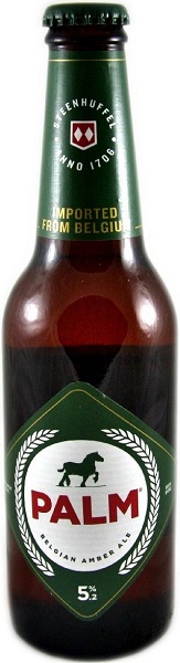 Пиво Палм (Palm) фильтрованное темное 0,33л Крепость 5,2% стеклянная бутылка