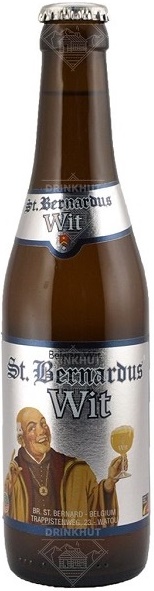 Пиво Сент Бернардус Вит (St. Bernardus Wit) нефильтрованное светлое 0,33л Крепость 5,5%