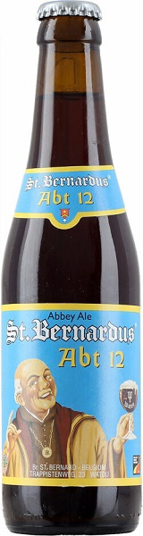 Пиво Сент Бернардус Абт 12 (Beer St. Bernardus Abt 12) нефильтрованное темное 0,330л Крепость 10%