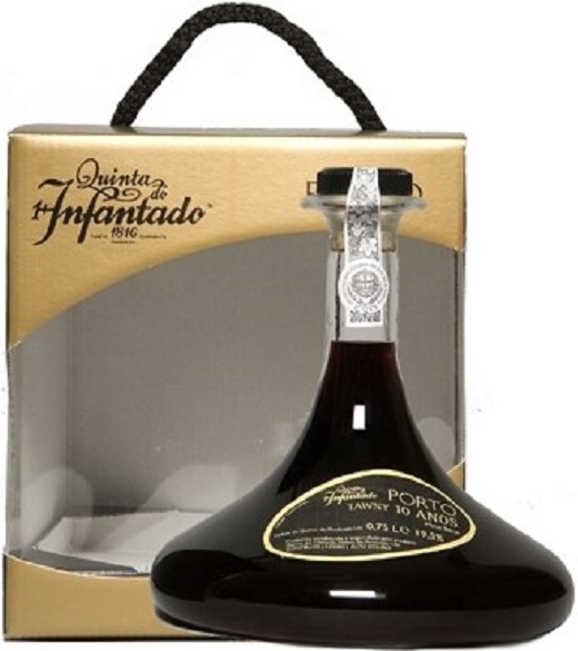 Вино ликерное Портвейн Кинта ду Инфантадо Порто Тони (Quinta) 10 лет сладкое 0,75л 19,5% в п/коробке