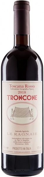 Вино Ле Рагнайе Тронконе Тоскана Россо (Le Ragnaie Troncone) красное сухое 0,75л 12,5%