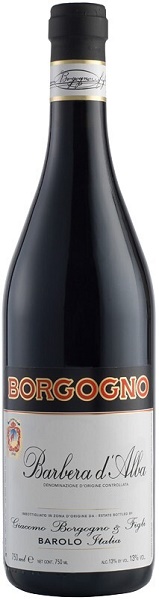 Вино Боргоньо Барбера д'Альба (Borgogno Barbera D'Alba) красное сухое 0,75л Крепость 14,5%