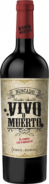 Вино Бускадо Виво о Муэрто Эль Лимите Лас Паредитас (Buscado Vivo o Muerto) красное сухое 0,75л 15%