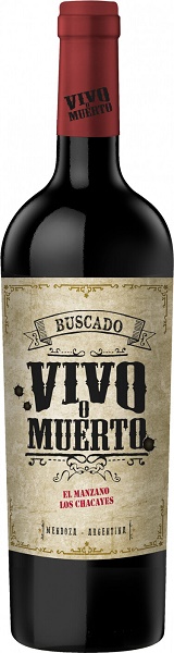 Вино Бускадо Виво о Муэрто Эль Манзано, Лос Чакайес (Buscado Vivo o Muerto) красное сухое 0,75л 15%