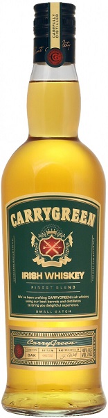 Виски Керригрин Айриш (Carrygreen Irish Whiskey) 3 года 50 мл Крепость 40%
