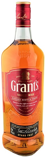 Виски Грантс Трипл Вуд (Grant's Triple Wood) 3 года 1л Крепость 40%