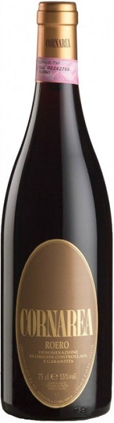 Вино Корнареа Роэро Неббиоло (Cornarea Roero Nebbiolo) красное сухое 0,75л Крепость 14%