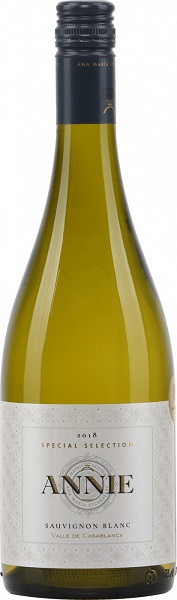 Вино Анни Совиньон Блан (Annie Sauvignon Blanc) белое сухое 0,75л Крепость 12,5%