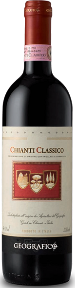 Вино Джеографико Кьянти Классико (Geografico Chianti Classico) красное сухое 0,75л Крепость 13%