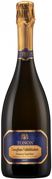 Вино игристое Тонон Конельяно Вальдоббьядене Просекко Супериоре (Tonon) белое брют 1,5л 11,5%
