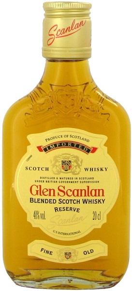 Виски Глен Сканлан (Glen Scanlan) 3 года 0,2л Крепость 40%