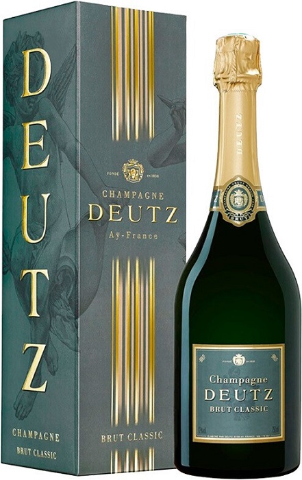 Шампанское Дейц Классик (Deutz Brut Classic) белое брют 1,5л 12% в подарочной коробке
