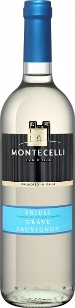 Вино Боттер Монтечелли Совиньон (Botter Montecelli Sauvignon) белое сухое 0,75л 12%