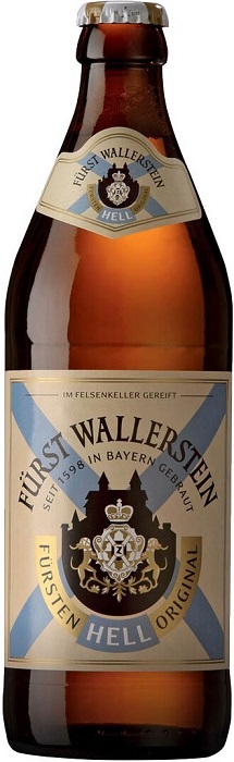 Пиво Фюрст Валерштайн Хель (Furst Wallerstein Hell) светлое 0,5л Крепость 5%