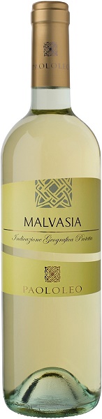 Вино Паололео Мальвазия Бьянка (Paolo Leo) белое полусухое 0,75л Крепость 12,5%