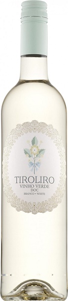 Вино Тиролиро Винью Верде (Tiroliro Vinho Verde) белое полусухое 0,75л Крепость 11,5%