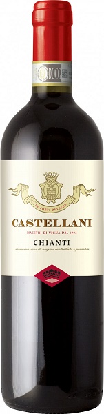 Вино Кастеллани Кьянти (Castellani) красное сухое 0,75л Крепость 12%