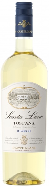 Вино Кастеллани Санта Лючия Тоскана Бьянко (Castellani Santa Lucia) белое сухое 0,75л Крепость 10%
