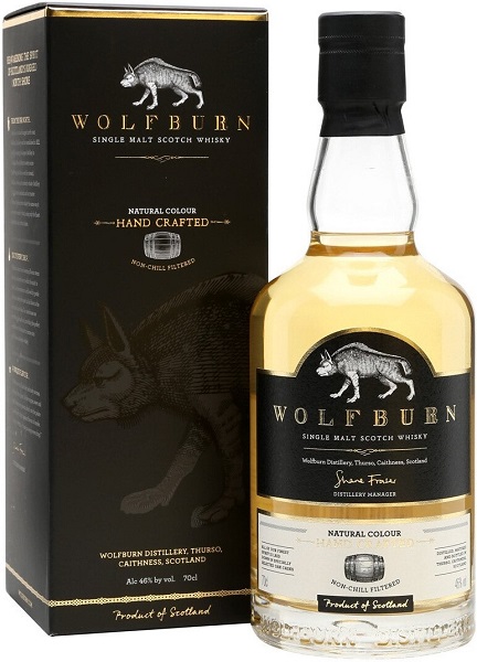 Виски Уолфберн Норзленд (Wolfburn Northland) 0,7 л Крепость 46% в подарочной коробке