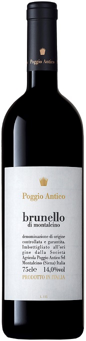Вино Поджио Антико Брунелло ди Монтальчино (Poggio Antico) красное сухое 0,75л Крепость 14,5%