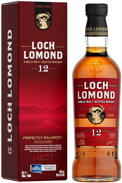 Виски Лох Ломонд Сингл Молт (Loch Lomond Single Malt) 12 лет 0,7л Крепость 46% в подарочной коробке