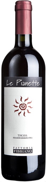 Вино Фаттория Фиббиано Ле Пьянетте (Fattoria Fibbiano Le Pianette) красное сухое 0,75л 13,5%
