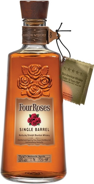 Виски Фо Роузес Сингл Баррел (Whiskey Four Roses Single Barrel) 0,7л Крепость 50%