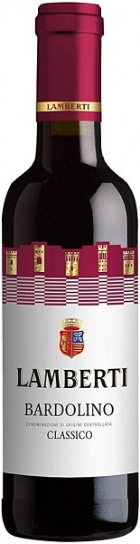 Вино Ламберти Бардолино Классико (Lamberti Bardolino Classico) красное сухое 0,250л Крепость 13%