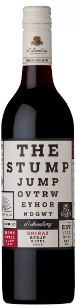 Вино Стамп Джамп Шираз (The Stump Jump Shiraz) красное сухое 0,75л Крепость 14%