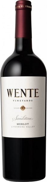 Вино Венте Сэндстоун Мерло (Wente Sandstone Merlot) красное сухое 0,75л Крепость 13,5%
