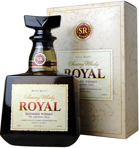 Виски Сантори Роял (Whiskey Suntory Royal) 0,7л Крепость 43% в подарочной коробке