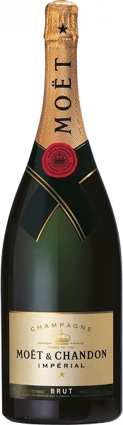 Шампанское Моэт и Шандон Империаль (Moet & Chandon) белое брют 1,5л Крепость 12%