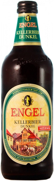 Пиво Энгель Келлербир Дункель (Beer Engel Kellerbier Dunkel) нефильтрованное темное 0,5л 5,3%