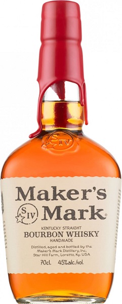 Виски Мэйкерс Марк (Whiskey Maker's Mark) зерновой 0,7л Крепость 45%
