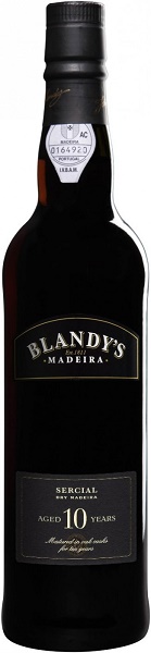 Вино Бленди'с Серсиал Драй (Blandy's Sercial Dry) 10 лет крепленное сухое 0,5л Крепость 19%