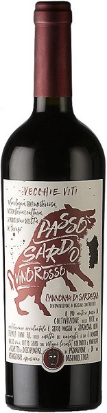 Вино Пассо Сардо Каннонау ди Сардиния (Passo Sardo) красное полусухое 0,75л Крепость 13%