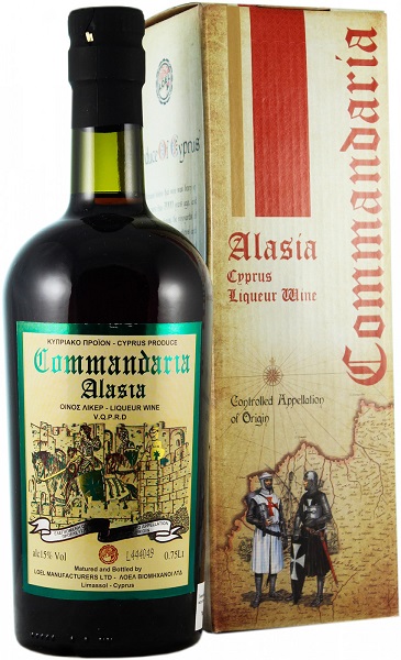 Вино Лоел Коммандария Аласия (Loel Commandaria Alasia) красное сладкое 0,75л 15% в подар/коробке