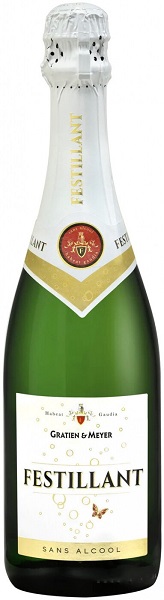 Вино игристое безалкогольное Фестийан Блан (Festillant Blanc) белое 0,75л Крепость 0%