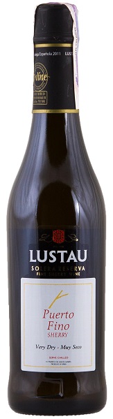 Вино ликерное Херес Люстау Пуэрто Фино Солера Фамилиар (Lustau Puerto Fino) белое сухое 0,75л 15%