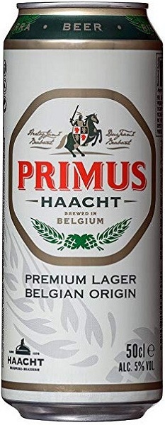 Пиво Хаахт Примус (Haacht Primus) светлое 0,5л Крепость 5,2% в жестяной банке