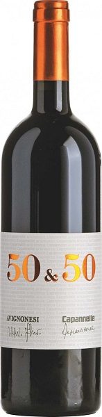 Вино Авиньонези-Капаннелле 50 & 50 (Avignonesi-Capannelle 50 & 50) красное сухое 0,75л 13,5%