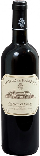 Вино Кастелло дей Рамполла Кьянти Классико (Castello dei Rampolla) красное сухое 0,75л Крепость 14